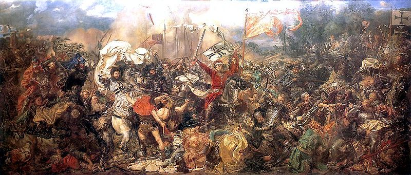 Jan Matejko, Bitwa pod Grunwaldem (źródło: wikimedia commons)