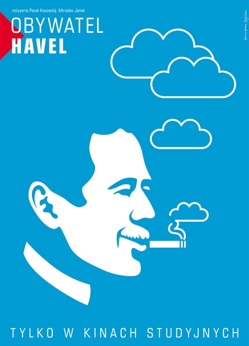 Plakat filmu Obywatel Havel (źródło: materiał prasowy organizatora)