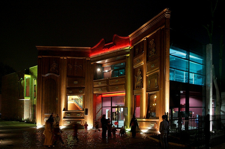 Na zdjęciu: budynek teatru (źródło: materiały prasowe Teatru Baj Pomorski)