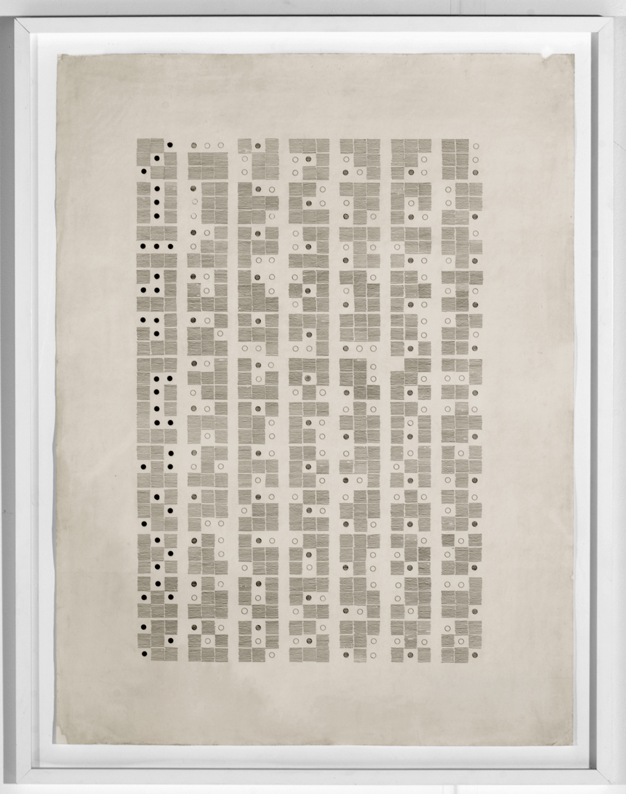 Gego, Almanaque Calendar (1968-69) 106x78 cm, litografia (źródło: materiały prasowe)