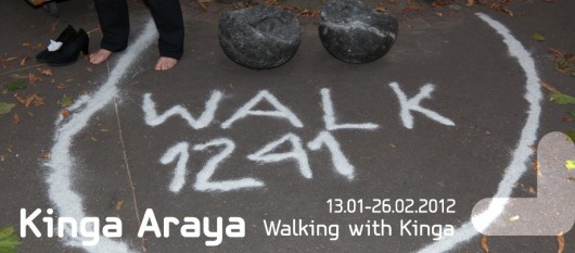 Kinga Araya, Walking with Kinga (źródło: materiały prasowe Bunkra Sztuki)
