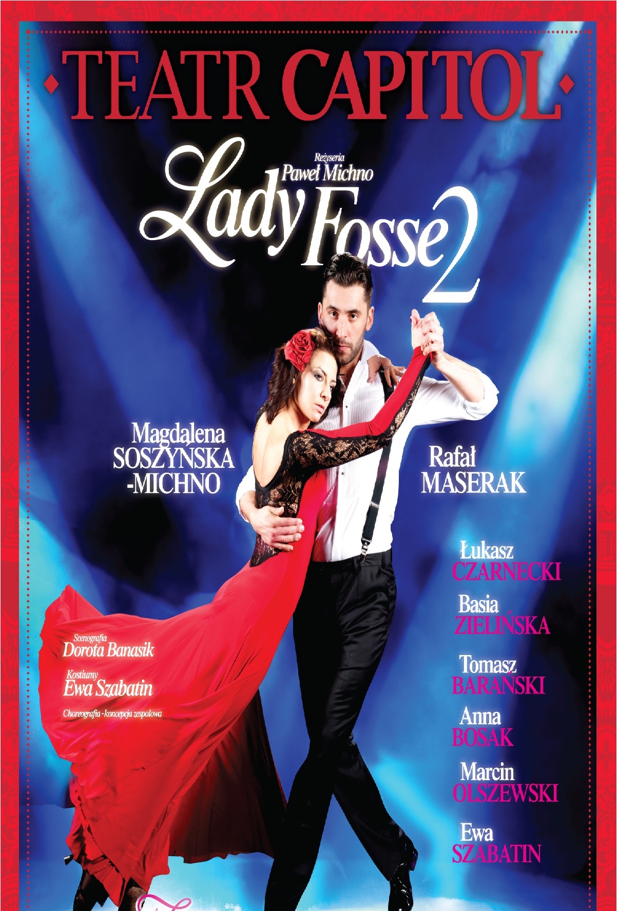 Lady Fosse 2 w Teatrze Capitol plakat (źródło: materiał prasowy Teatru Capitol)