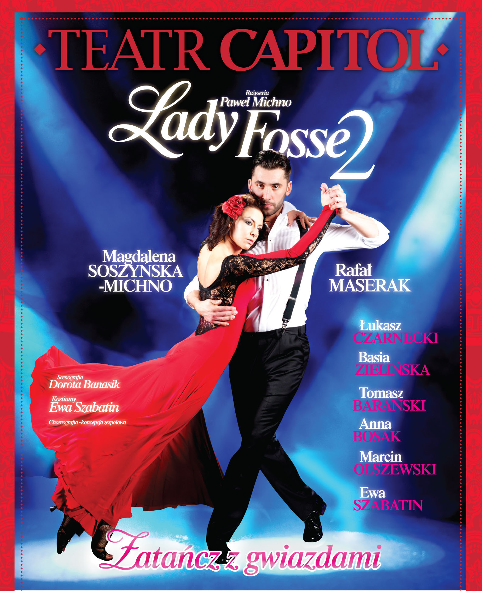Lady Fosse 2 w Teatrze Capitol - plakat (źródło: materiał prasowy Teatru Capitol)