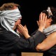 Zdjęcie z próby spektaklu "Seks dla opornych" (źródło: materiały prasowe Teatru Wybrzeże w Sopocie)