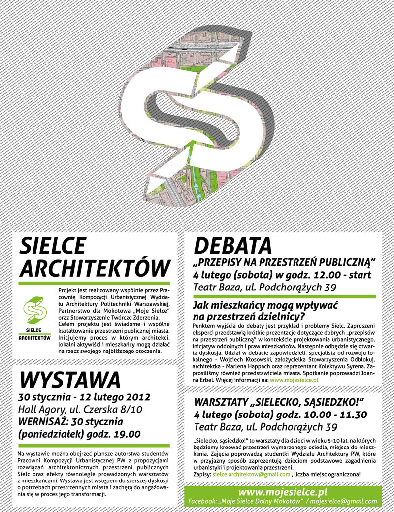 Sielce Architektów - plakat (źródło: materiały prasowe organizatora)