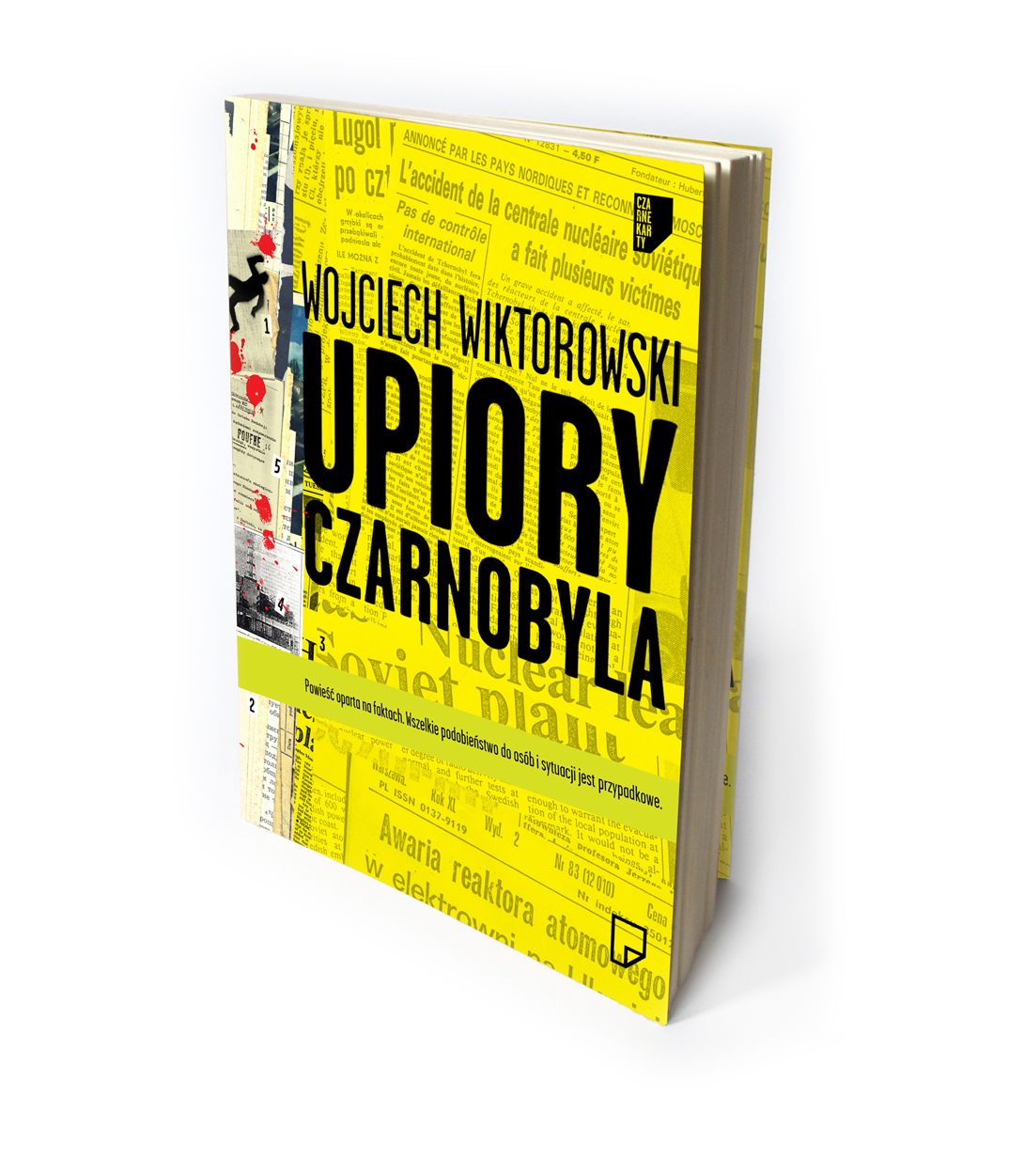Okładka książki "Upiory Czarnobyla" (źródło: materiały prasowe wydawnictwa Marginesy)