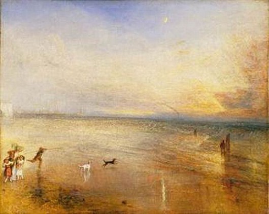 William Turner "Księżyc w nowiu" (źródło: materiały prasowe Muzeum)