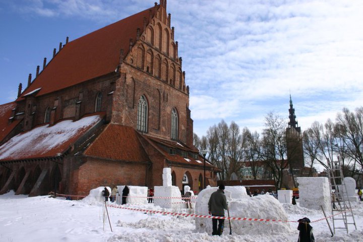 8 Festiwal Rzeźby w Śniegu w Elblągu (źródło: materiał prasowy)