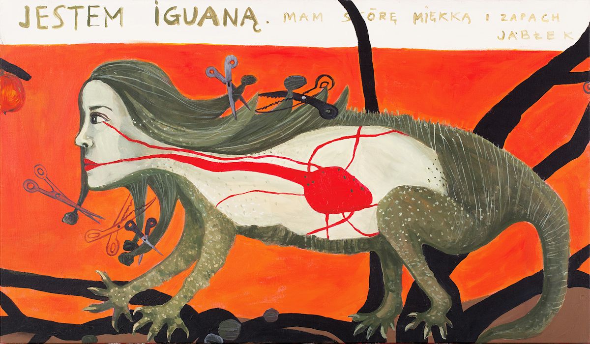 Agnieszka Swoboda, „Jestem iguaną”, 2010 (źródło: materiał prasowy)