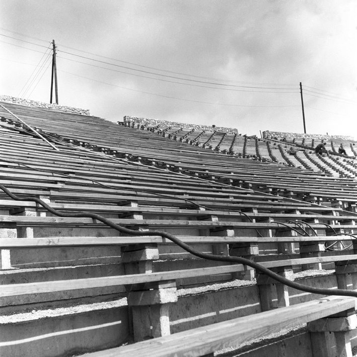 Fot. Zbigniew Dłubak, Stadion, 1955 (źródło: materiał prasowy)