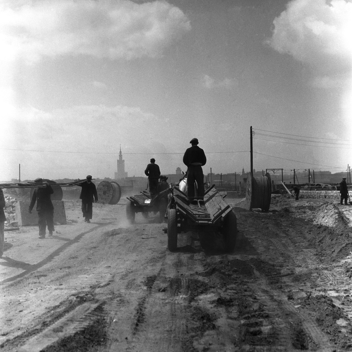 Fot. Zbigniew Dłubak, Stadion, 1955 (źródło: materiał prasowy)