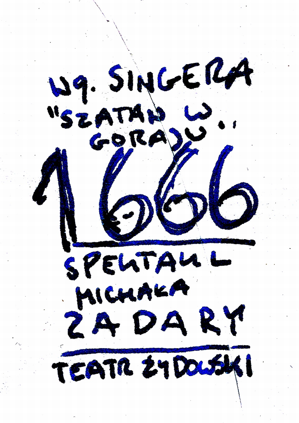 „1666”, reż. Michał Zadara (źródło: materiały prasowe organizatora)