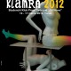 Alternatywne Spotkania Teatralne Klamra 2012, plakat, proj. Leszek Mądzik (źródło: materiał prasowy