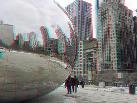 „Cloud Gate w Millenium Park Chicago”, fot. Konrad Seweryn (źródło: materiał prasowy)