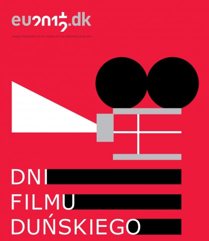 Plakat przeglądu „Dni Filmu Duńskiego” (źródło: materiał prasowy organizatora)