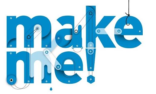 „Make me!”, Łódź Design Festiwal, logo (źródło: materiał prasowy)