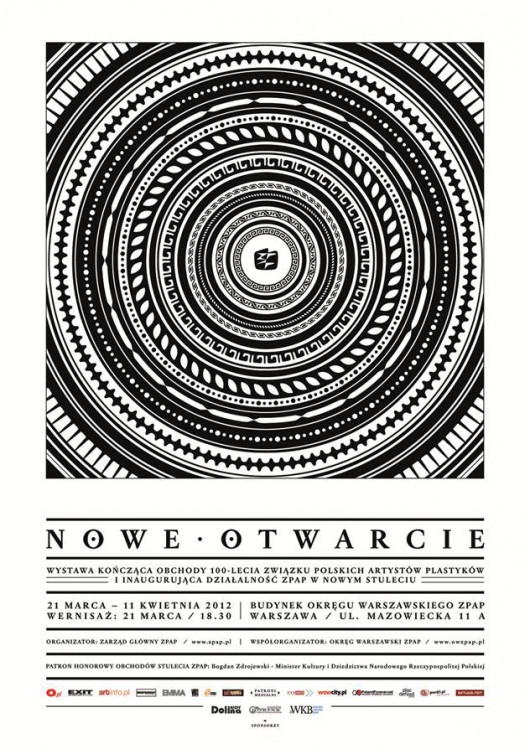 „Nowe otwarcie” - plakat wystawy (źródło: materiały prasowe)