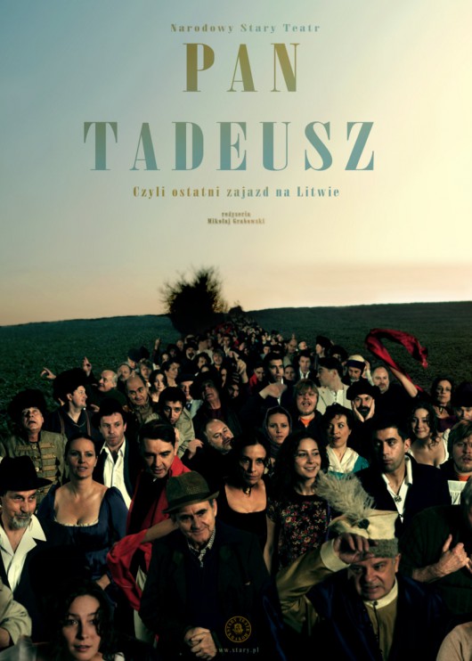 „Pan Tadeusz czyli ostatni zajazd na Litwie”, plakat (źródło: materiał prasowy)
