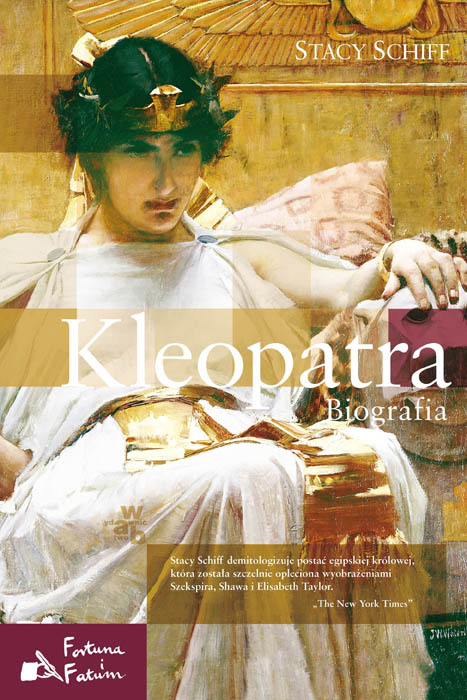 Stacy Schiff, „Kleopatra. Biografia”, okładka książki (źródło: materiały prasowe)
