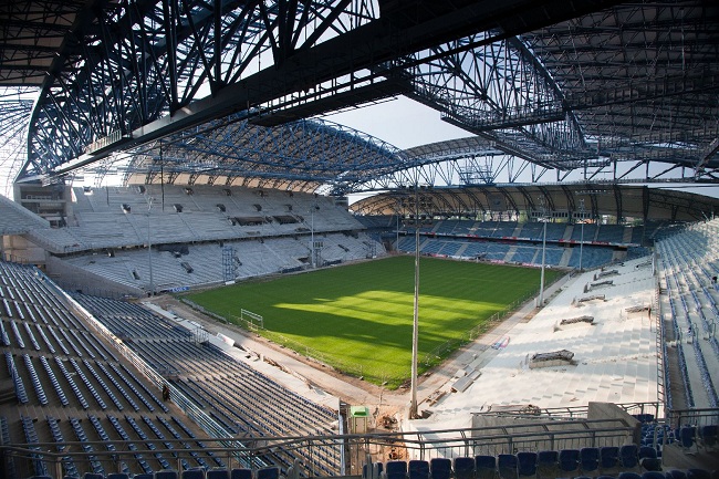 Stadion Miejski w Poznaniu, widok od środka (źródło: materiał prasowy)