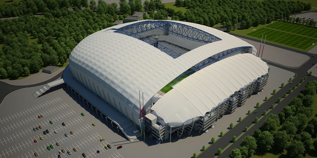 Stadion Miejski w Poznaniu, widok z góry (źródło: materiał prasowy)