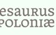 Logo Thesarus Poloniae