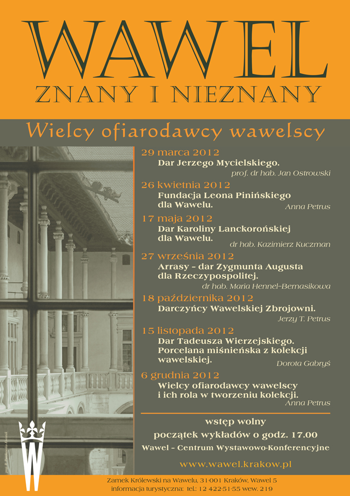 Afisz "Wawel znany i nieznany" (źródło: materiały prasowe)