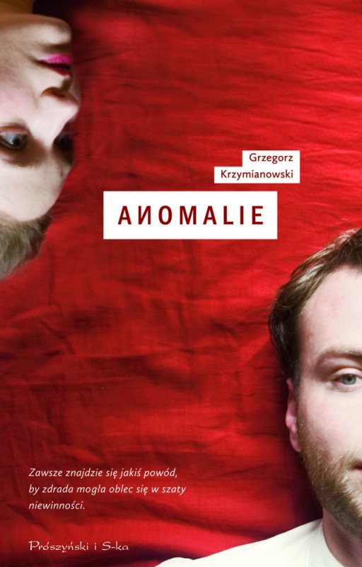 Grzegorz Krzymianowski, „Anomalie”, okładka książki (źródło: materiały prasowe)