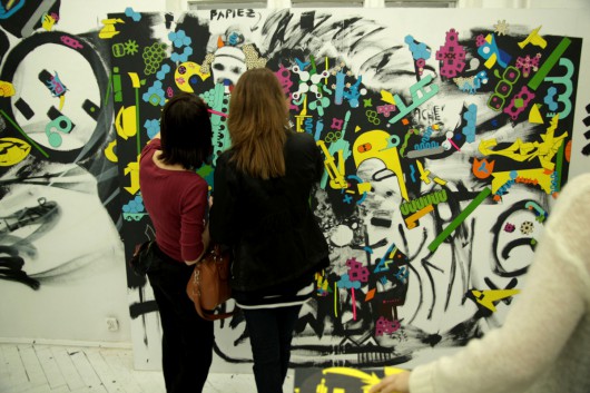 Wernisaż wystawy „Cały ten street art”, 30 marca 2012 roku, fot. A. Ciałowicz (źródło: materiał prasowy)
