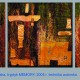 Daria Sołtan-Krzyżyńska, „Memory”, tkanina unikatowa, technika autorska (włókno jedwabne i syntetyczne, blacha miedziana), 92 x 291 cm (źródło: materiały prasowe)