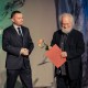 Wręczenie Elbląskiej Nagrody Kulturalnej Gerardowi Kwiatkowskiemu, 24 kwietnia 2012 roku (źródło: materiał prasowy)