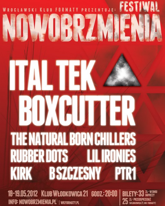 Festiwal Nowobrzmienia, plakat (źródło: materiały prasowe)