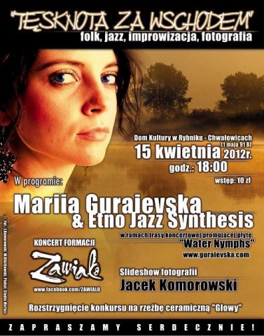 Mariia Guraievska & Etno Jazz Synthesis, plakat (źródło: materiały prasowe)