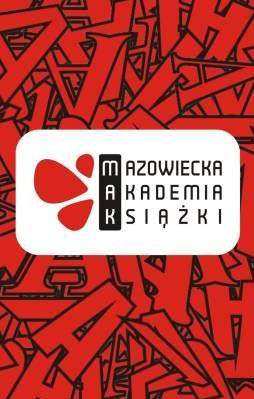 Plakat konkursu „Mazowiecka Akademia Książki” (źródło: materiały prasowe)