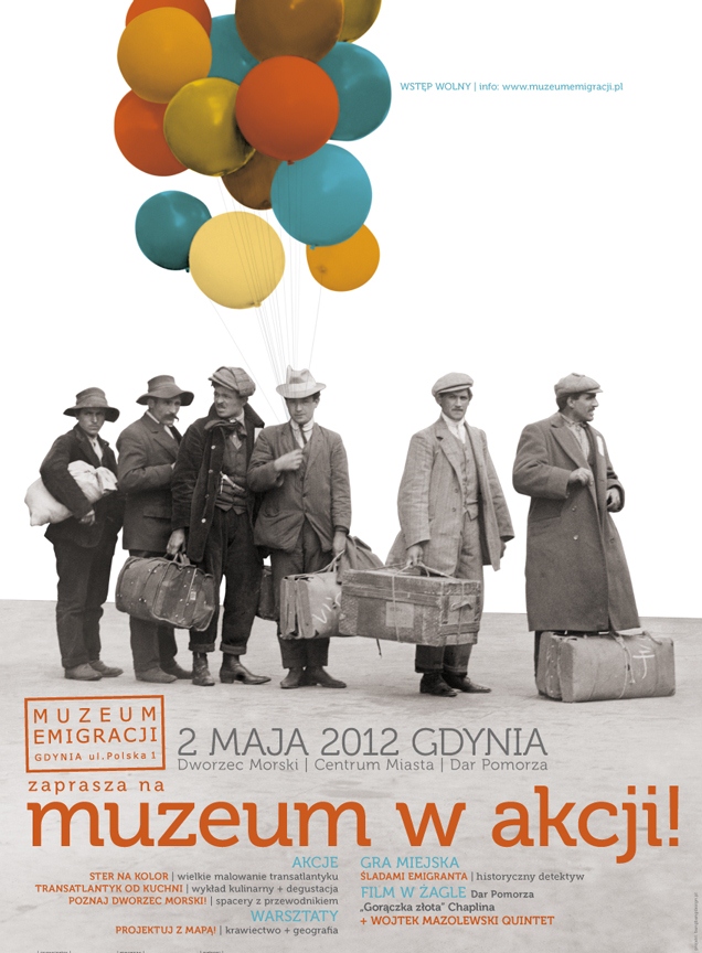 Muzeum w akcji, plakat (źródło: materiały prasowe)