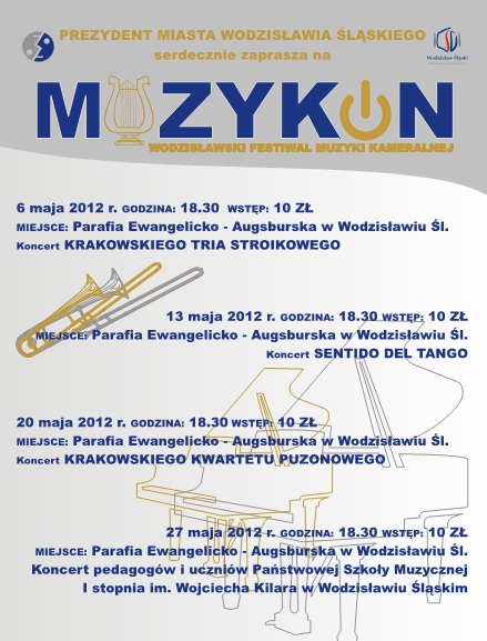 Muzykon w Wodzisławiu Śląskim,plakat (źródło: materiały prasowe)