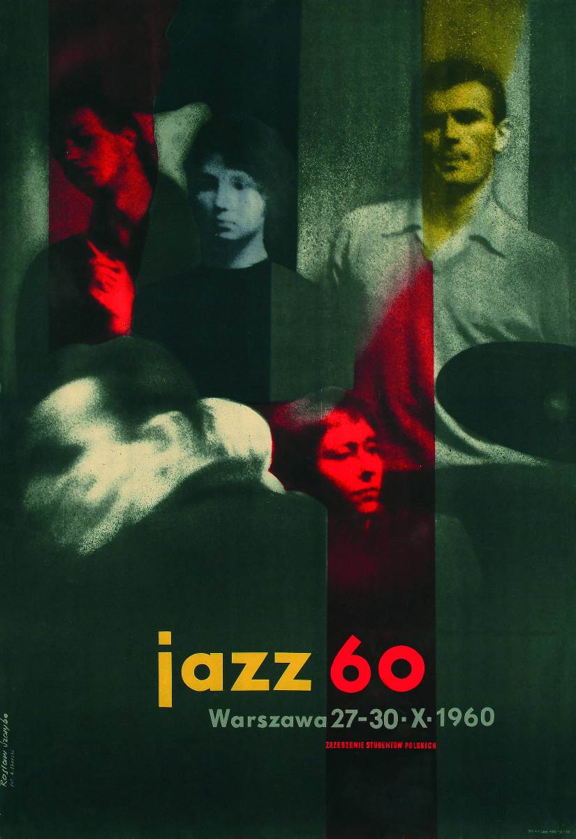 Rosław Szaybo, Jazz '60. Warszawa 27-30.X.1960. ZSP, 1960 (źródło: materiały prasowe)