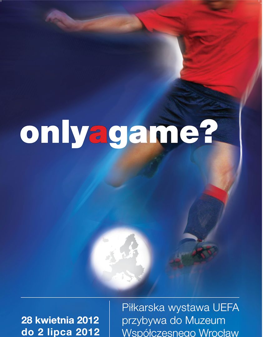 Plakat wystawy „Only a game” (źródło: materiał prasowy)