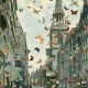 Peter Blake, „Butterfly man - London”, 2010 (źródło: materiał prasowy)