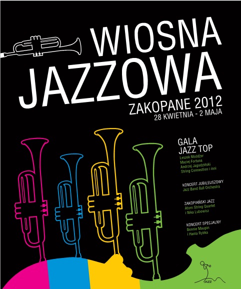 Wiosna Jazzowa Zakopane, plakat (źródło: materiały prasowe)