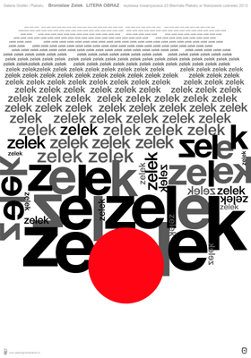 Bronisław Zelek, Litera Obraz, 2012 (źródło: materiały prasowe)