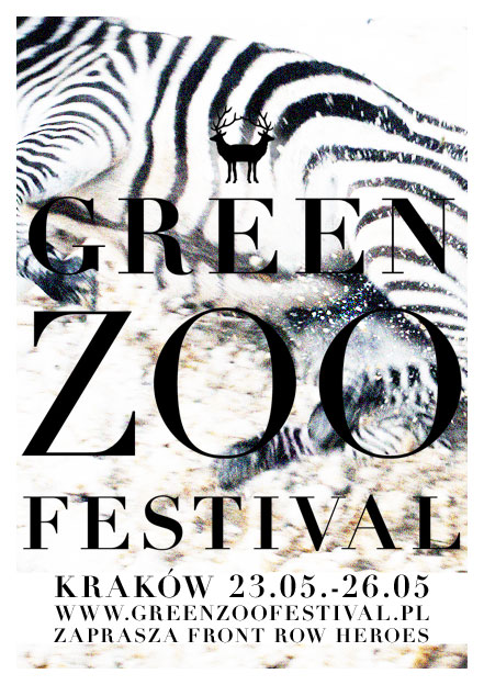 Green ZOO Festival, plakat (źródło: materiały prasowe)