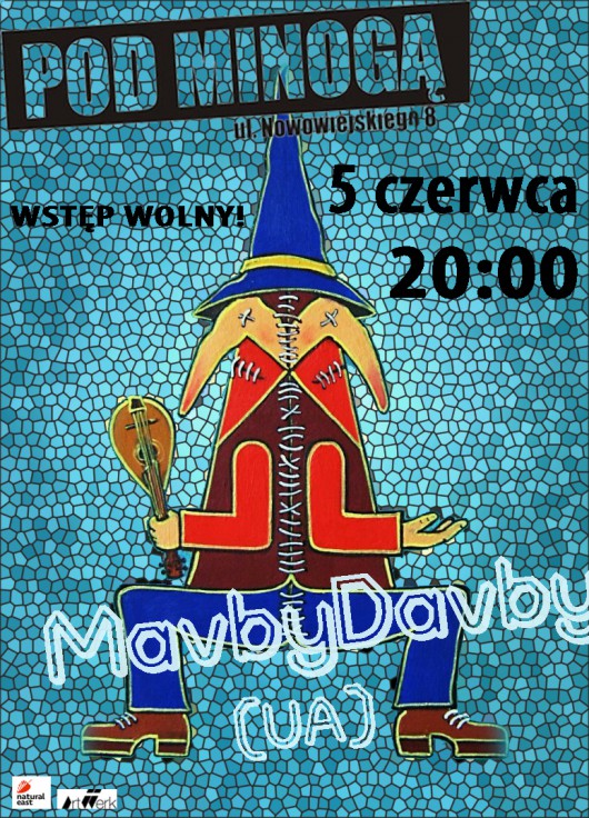 MavbyDavby w klubie Pod Minogą, plakat (źródło: materiały prasowe)