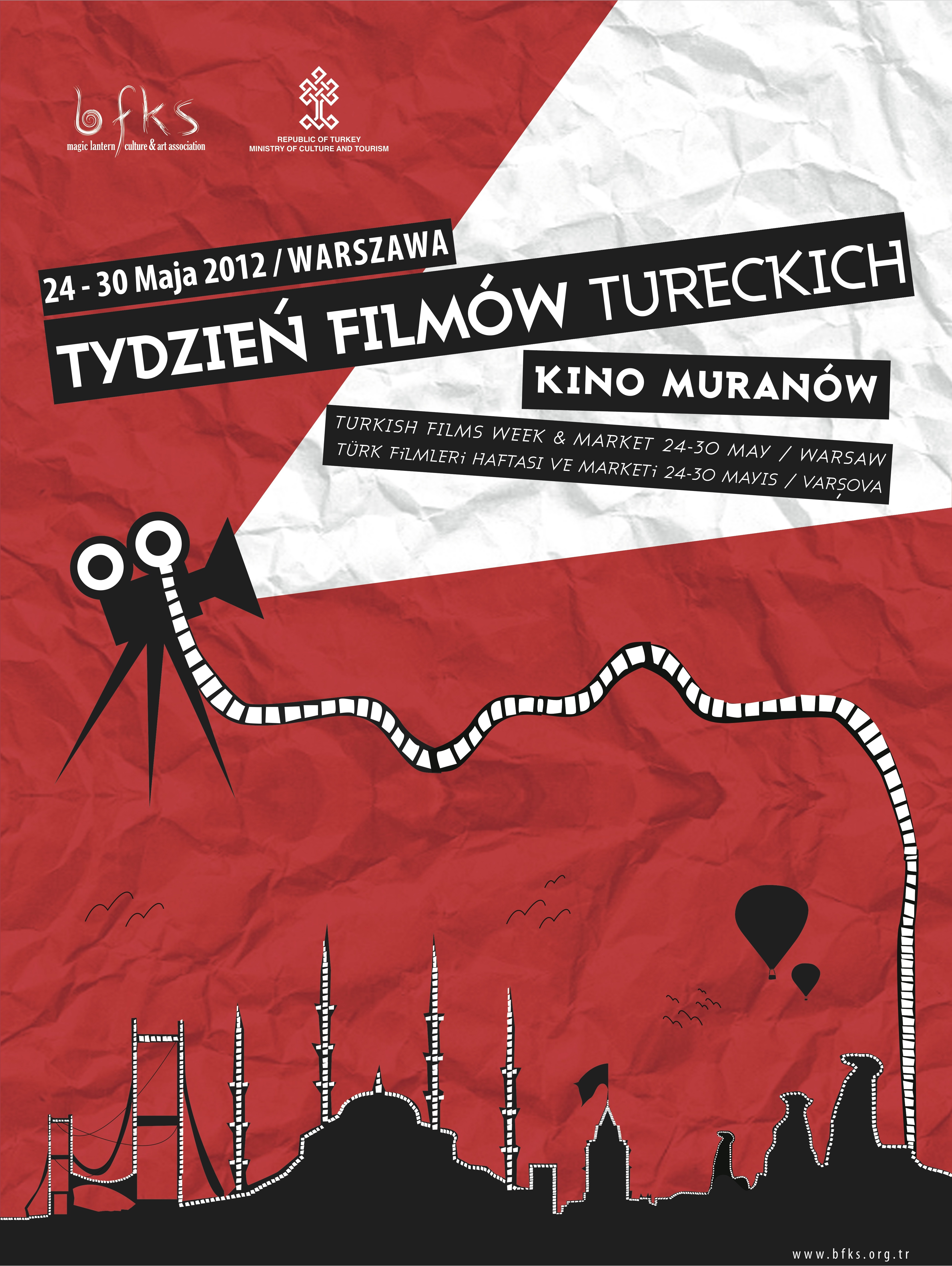 Plakat Tygodnia Filmów Tureckich (źródło: materiały prasowe)