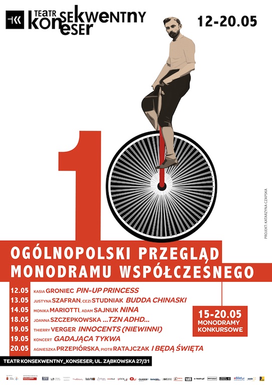 Ogólnopolski Przegląd Monodramu Współczesnego w Warszawie (źródło: materiały prasowe organizatora)