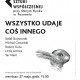 Wszystko Udaje Coś Innego, plakat (źródło: materiały prasowe)