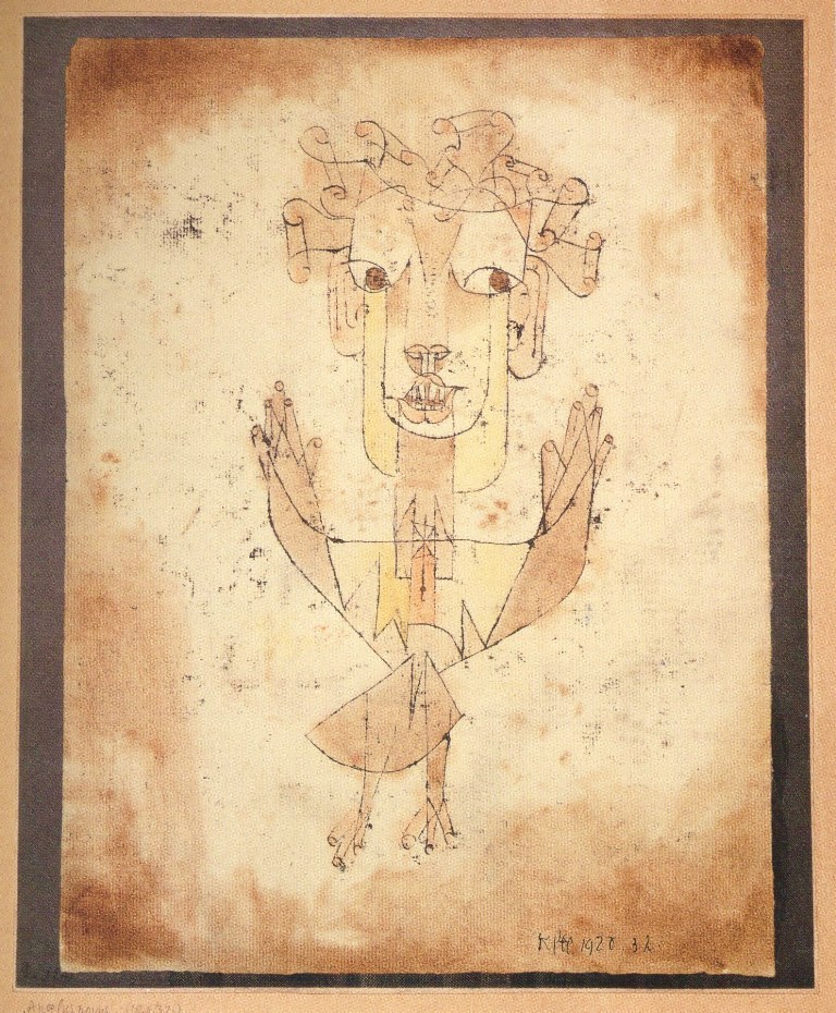Paul Klee, „Angelus Novus” - kolekcja Israel Museum, Jerozolima (źródło: materiały prasowe organizatora)
