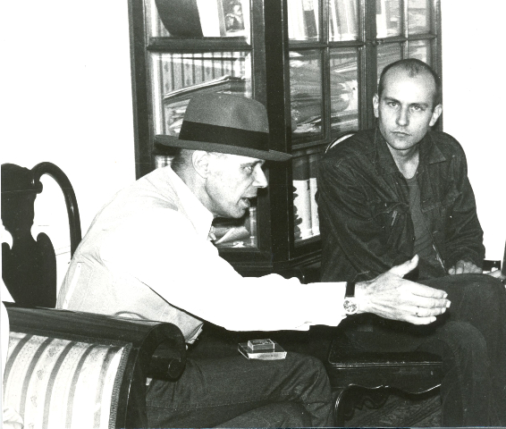 Joseph Beuys i Jaromir Jedliński, Łódź 1981 (źródło: materiały prasowe organizatora)