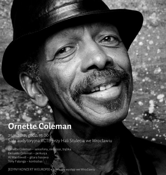 Ornette Coleman na Jazztopad Festival 2012 (źródło: materiały prasowe)