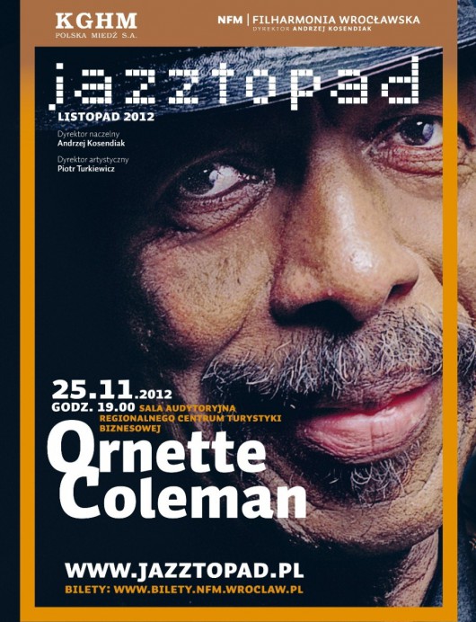 Jazztopad Festival 2012, plakat (źródło: materiały prasowe)